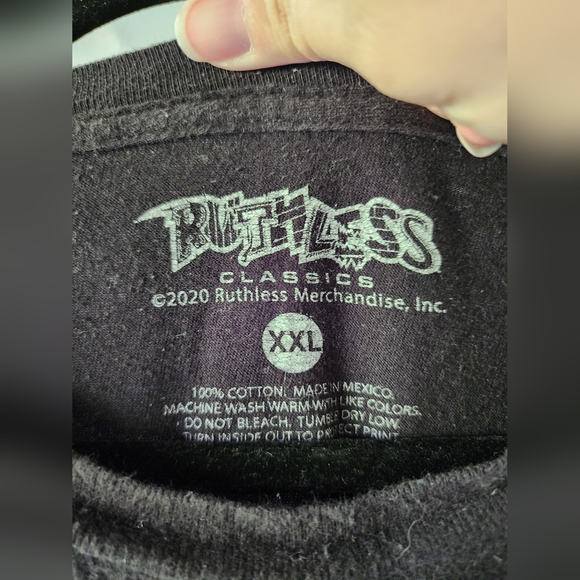 Ruthless Classics- Size XXL- Eazy-E Graphic Tee Shirt- Black, Red - Picture 3 of 5